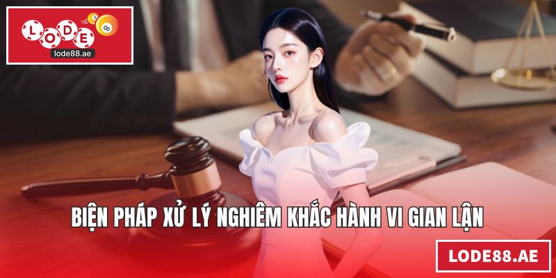 Điều Khoản Điều Kiện LODE88 - Quy Định Bảo Vệ Người Chơi Biện pháp xử lý nghiêm khắc hành vi gian lận